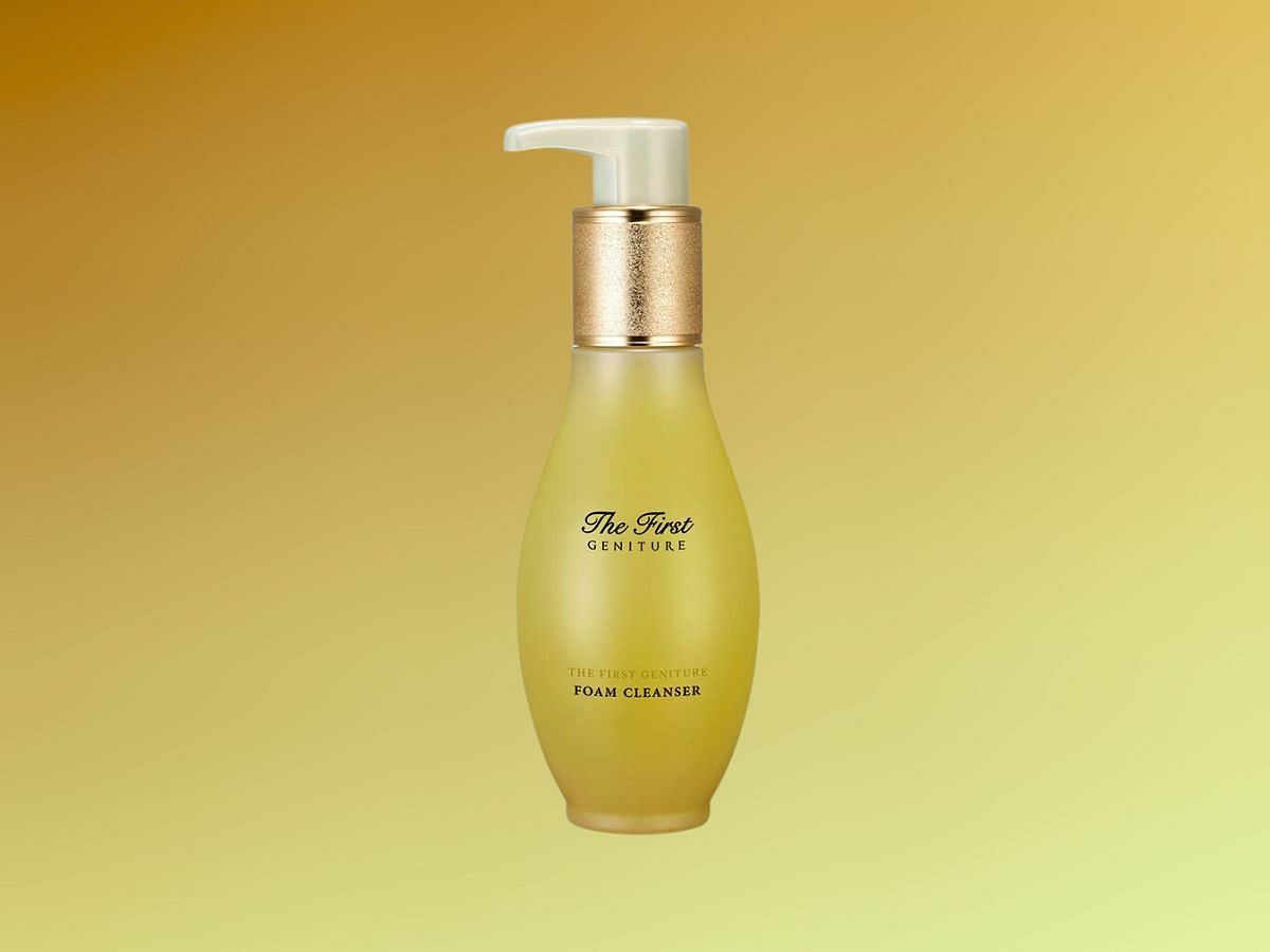 The First Geniture Foam Cleanser (Image via Amazon)